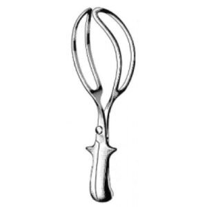 Hirst Obstetric forceps 26cm