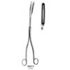 Hirst's Placenta Forceps Curved 7mm, 27.5cm