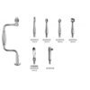 Hudson Brace 27cm complete set with 1,2,3,5 and ext.