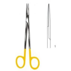 Kelly Scissors, Straight, Tungsten Carbide, 16cm