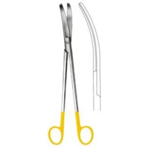 LLOYD DAVIES Rectal Scissors Curved 25.5cm Tungsten Carbide