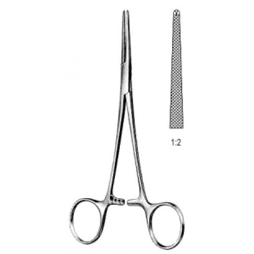 Lovelace Hemostatic Forceps 1x2T, 15.5cm https://medicalinst.net ...