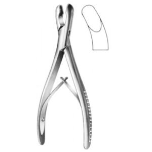 Luer Bone Rongeur Curved 17cm