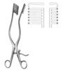 Martin Hemi-Laminectomy Retractor, 6x6 Prongs, Sharp, 27cm