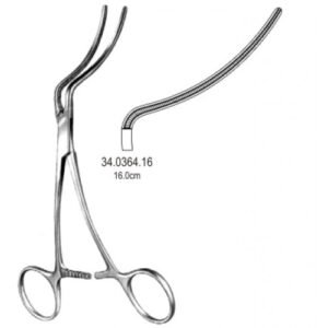 Martin Peripheral Vascular Clamp, 16cm