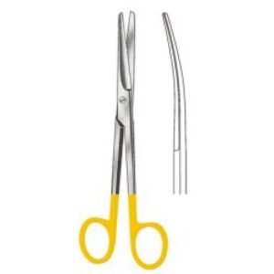 Mayo Scissors Curved 19cm Tungsten Carbide