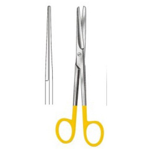 Mayo Scissors Straight 18cm Tungsten Carbide