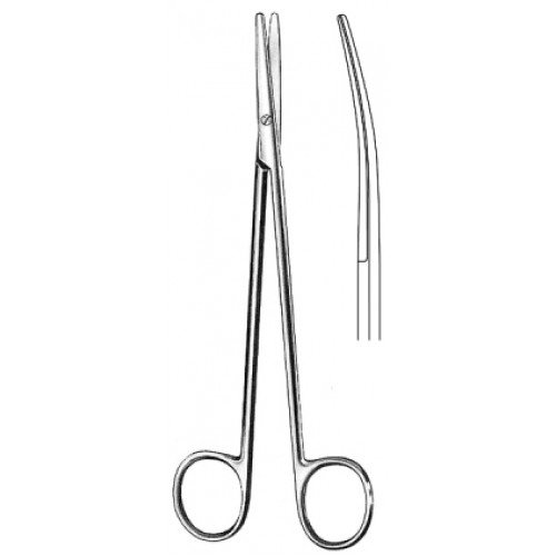 Metzenbaum Nelson Scissors Curved 28cm
