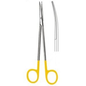 Metzenbaum Nelson Scissors, Curved, Sharp/Sharp, Tungsten Carbide, 20cm