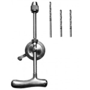 Moore Hand Drill with Stainless Steel Jacob chuck complete