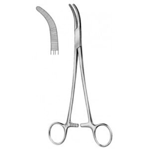 Moynihan Clamp, short jaws, Curved, 23cm