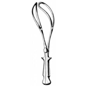 Naegele Obstetric forceps, 40cm