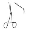 Neonatal and Pediatric Clamp angled Delicated Fig.4, 13.5cm