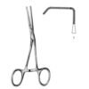Neonatal and Pediatric Clamp angled Delicated Fig.7, 13.5cm