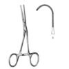 Neonatal and Pediatric Clamp angled Delicated Fig.8, 14cm
