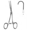 Neonatal and Pediatric Clamp angled Delicated Fig.9, 13.5cm