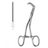 Neonatal and Pediatric Clamp, Curved Delicated, Fig.1, 14cm