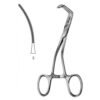 Neonatal and Pediatric Clamp, Curved Delicated, Fig.5, 14cm