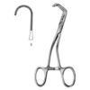Neonatal and Pediatric Clamp, Curved Delicated, Fig.9, 13.5cm