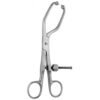 Oblique Pelvic Reduction Forceps, Pointed-Ball Tips, with Speed lock, 23cm