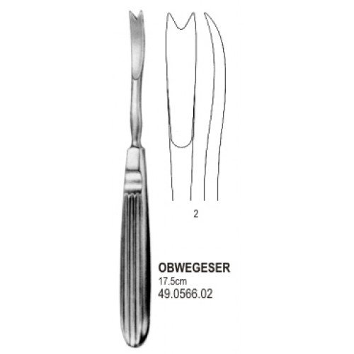 Obwegeser Periosteal Elevator 17.5cm Fig.2