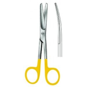 Operating Scissors, Blunt/Blunt, Curved, Tungsten Carbide, 11.5cm