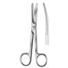 Operating Scissors, Blunt/Blunt, Curved, 16.5cm