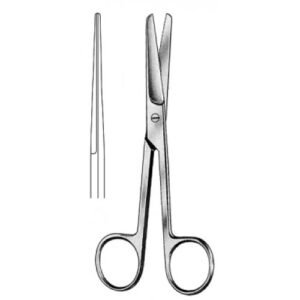 Operating Scissors, Blunt/Blunt, Straight, 15.5cm