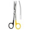 Operating Scissors, Curved, Sharp/Blunt, S/Cut, Tungsten Carbide, 10.5cm