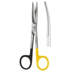 Operating Scissors, Curved, Sharp/Sharp, Supercut, Tungsten Carbide, 11.5cm