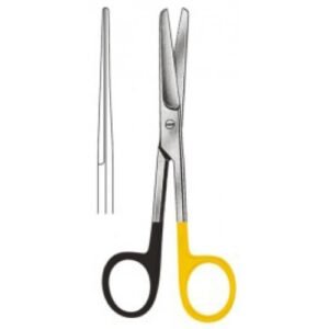 Operating Scissors, Straight, Blunt/Blunt, S/Cut, Tungsten Carbide, 15.5cm