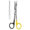 Operating Scissors, Straight, Sharp/Blunt, S/Cut, Tungsten Carbide, 13.0cm