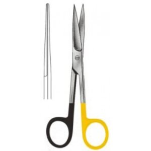 Operating Scissors, Straight, Sharp/Sharp, S/Cut, Tungsten Carbide, 18.5cm