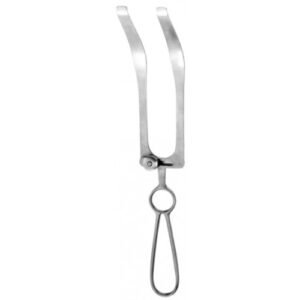 Plate and Chin Retractor Double Palatal adjustable, 28cm