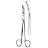 PRINCE (YANKAUER) Tonsil Scissors Curved 17cm
