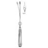 Recamier Curette, Flexible, Sharp, Fig.7, 15mm, 31cm