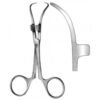 Robin Towel Forceps with Clip for Cable, 13cm