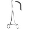 Rogers Hysterectomy Forceps, Full Curved, Atraumatic, 23cm