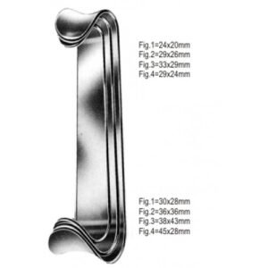 Roux Retractor double ended 17cm Fig.3