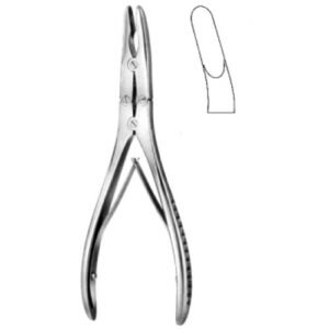 Ruskin Bone Rongeur Curved 18cm