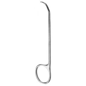 Salivary Duct Retractor Curved left 14.5cm