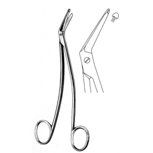 DANDY Neurosurgical Scissors Curved 17cm - Inter Links, Dental and ...