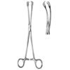 Schroeder Vulsellum Forceps, Curved, 2x2 Teeth, 23cm