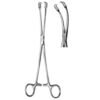 Schroeder Vulsellum Forceps, side Curved, 2x2 Teeth, 23cm