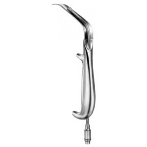Shea Intra Oral Retractor with Fiber Optic Light Carrier Fitting, 24cm