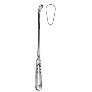 Sims Curette loope handle blunt 25cm Fig.3