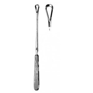 Sims Curette malleable blunt 25cm Fig.1