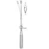 Sims Uterine Curette, Malleable Sharp, Fig.0, 6mm, 31cm