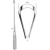 Sims Uterine Curette, Rigid, Sharp, Fig.16, 40mm, 31cm