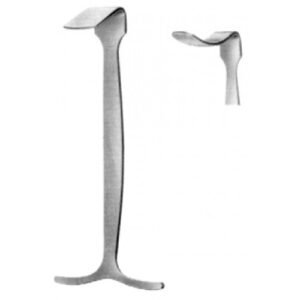 Smillie Meniscus Retractor right angled 52x13mm, 14.5cm